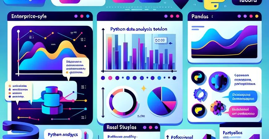 python 数据分析工具有哪些？使用教程与实战案例